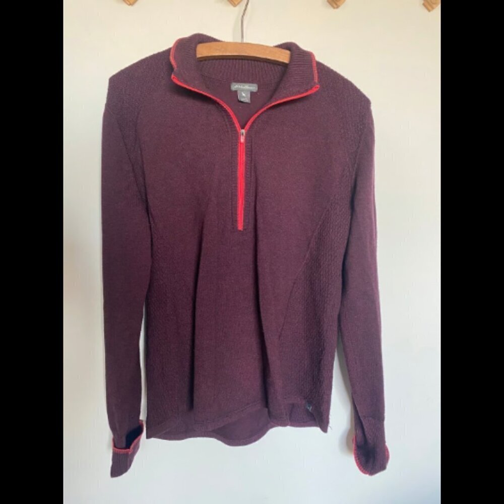 Eddie Bauer Quarter Zip - Large